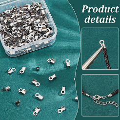 304 Stainless Steel Folding Crimp Ends&nbsp;STAS-PH0018-22P