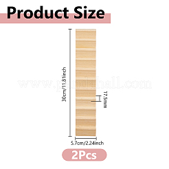 Wooden Ladder Miniature Ornaments&nbsp;AJEW-WH0270-907