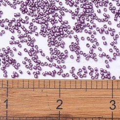 MIYUKIデリカビーズ  シリンダー  日本製シードビーズ  11/0  （db1184)亜鉛メッキ半霜マゼンタ  1.3x1.6mm  穴：0.8mm  約2000PCS /ボトル  10 G /ボトル&nbsp;SEED-JP0008-DB1184