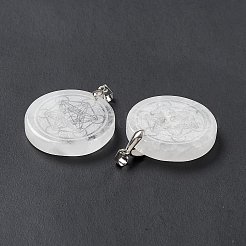 Natural Quartz Crystal Pendants&nbsp;G-P491-04P-06