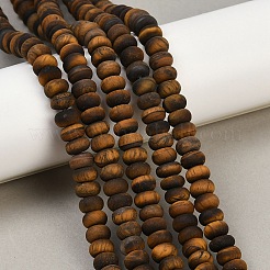 Natural Tiger Eye Beads Strands&nbsp;G-P575-A05-8x5mm-01