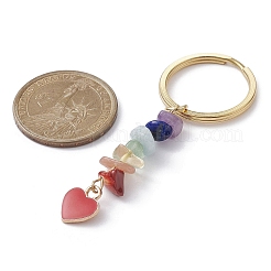 Chakra Gemstone Chip Keychain&nbsp;KEYC-JKC00517