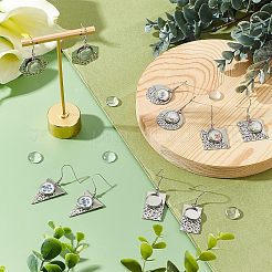 DIY Geometry Dangle Earring Making Kits&nbsp;FIND-CA0004-70