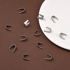 変色しない304ステンレススチール製スナップオンベイル  13x9x6mm&nbsp;X-STAS-R048-13x9mm