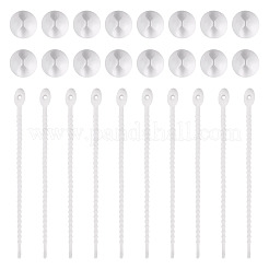 20Pcs PVC Plastic Cable Cord Organizer&nbsp;AJEW-TA0002-51B