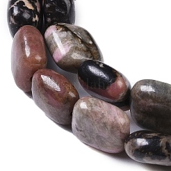 Natural Rhodonite Beads Strands&nbsp;G-M435-A06-01