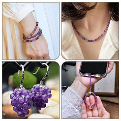 Natural Amethyst Beads Strands&nbsp;G-TA0002-57B