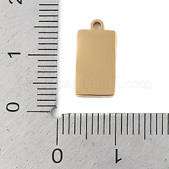 Ion Plating(IP) 304 Stainless Steel Cabochon Pendant Settings&nbsp;STAS-U019-46G