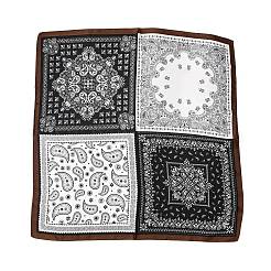 Polyester Square Scarf&nbsp;AJEW-Z049-01C