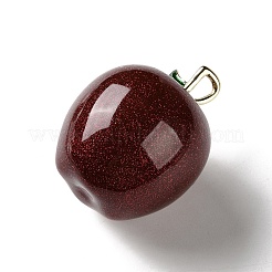 Alloy Resin Big Pendants&nbsp;LS-RESI-S022-01B