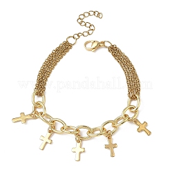 304 Stainless Steel Charm Bracelets&nbsp;BJEW-JB13696