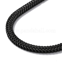 Ion Plating(IP) 304 Stainless Steel Wheat Chain Necklaces&nbsp;NJEW-P288-06AS