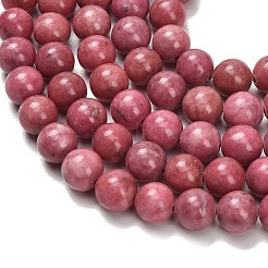 Natural Rhodonite Beads Strands&nbsp;G-F820-K06-8mm