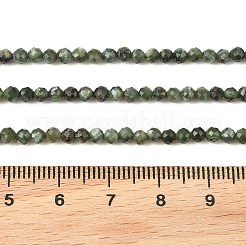 Natural Seraphinite Beads Strands&nbsp;G-K376-A02-3mm