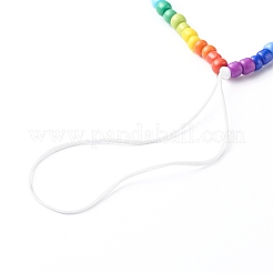 Glass Seed Beads Beaded Mobile Straps&nbsp;HJEW-JM00517