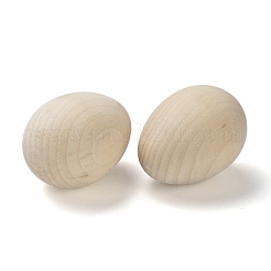 Unfinished Blank Wooden Easter Craft Eggs&nbsp;WOOD-I006-02
