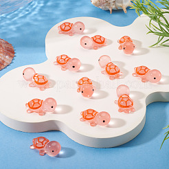 12Pcs Luminous Translucent Resin Sea Animal Cabochons&nbsp;RESI-TA0004-56C