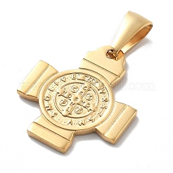 Religion Ion Plating(IP) 304 Stainless Steel Pendants&nbsp;STAS-Z098-43G