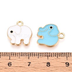 Alloy Enamel Charms&nbsp;PALLOY-T092-31G