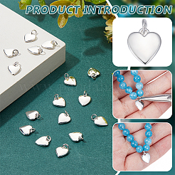 16Pcs Brass Charms&nbsp;FIND-BC0013-14