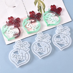 DIY Heart with Word Hope Silicone Molds&nbsp;DIY-L021-66