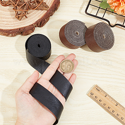 3 Rolls 3 Colors PU Imitation Leather Cord&nbsp;LC-GF0001-08A