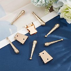 3Pcs Iron Bolo Tie Slide Clasps&nbsp;FIND-ANB0003-18LG