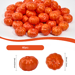 Mini Foam Imitation Pumpkin&nbsp;DJEW-WH0063-36