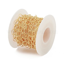 Brass Oval Link Chains&nbsp;CHC-M025-06G