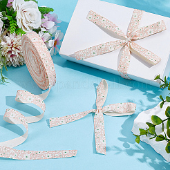 Flower Cotton Ribbon&nbsp;OCOR-WH0109-115A