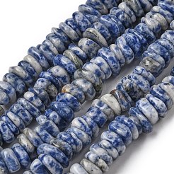 Natural Blue Spot Jasper Beads Strands&nbsp;G-A285-A10-01