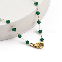 Ion Plating(IP) 304 Stainless Steel Chain Long Necklaces&nbsp;NJEW-K255-31G