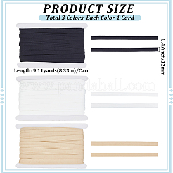 27.33 Yards 3 Colors  Polyester Ribbon&nbsp;OCOR-CY0003-59B