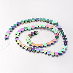 Electroplate Non-magnetic Synthetic Hematite Bead Strands&nbsp;G-F300-23C-02