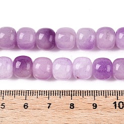 Dyed Natural White Jade Beads Strands&nbsp;G-T138-D03