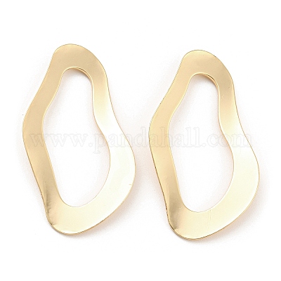 人気沸騰ブラドン Wholesale Brass Pandahall.com - Rings Linking アクセサリー