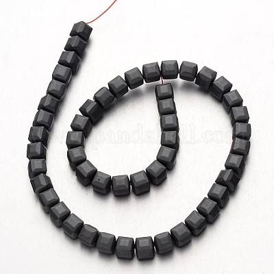 Non-magnetic Synthetic Hematite Bead Strands&nbsp;G-F300-25-F09-1