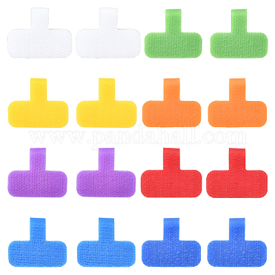 30Pcs Nylon Hook and Loop Cable Labels&nbsp;FIND-SP0004-89B-1