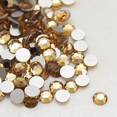 Glass Flat Back Rhinestone&nbsp;RGLA-C002-SS16-246-1
