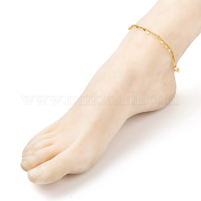 Brass Anklets&nbsp;AJEW-AN00298-1