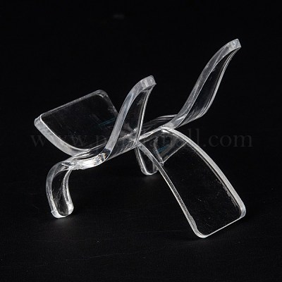 多目的アクリルディスプレイスタンド  透明  5.57x4.9x4.4cm&nbsp;ODIS-D001-01B-1