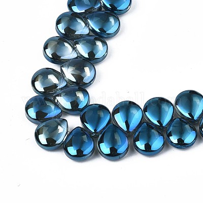 Electroplate Glass Beads Strand&nbsp;EGLA-S188-27-C01-1