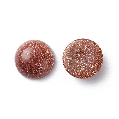 天然と合成の混合宝石用原石のカボション  半円/ドーム  10x4~5mm&nbsp;G-H1596-FR-10mm-M-1