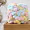 Coarse Polyester Ball Yarn, for DIY Material Blanket Cushion, Colorful, 13~29mm, about 43.74 Yards(40m)/Skein