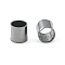 Brass Crimp Beads, Tube, Gunmetal, 2x2x0.15mm, Hole: 1.5mm