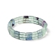 Natural Fluorite Gemstone Stretch Bracelets&nbsp;BJEW-F406-B06-4