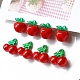 樹脂チャーム  チェリー  レッド  19x21mm&nbsp;PW-WGF7D88-01-4