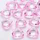 Transparent Acrylic Pendants&nbsp;X-TACR-T024-03B-903-1