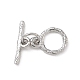 Brass Toggle Clasp&nbsp;KK-D289-53A-P-1