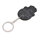 Plastic Pendant Keychain&nbsp;SKUL-PW0002-060E-2